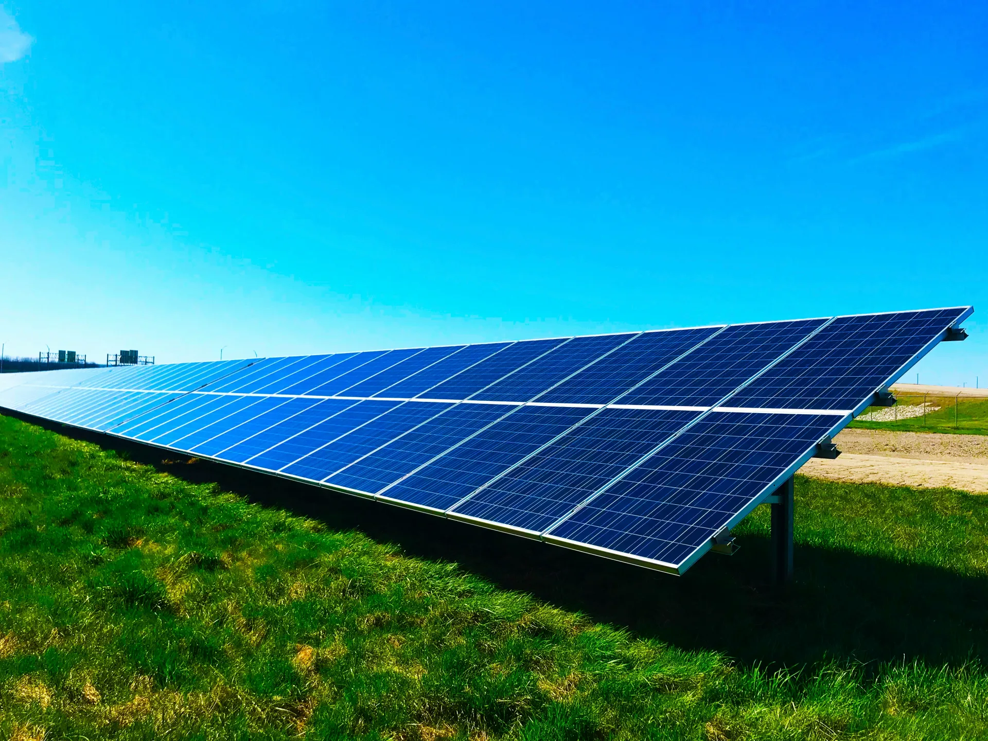 Système solaire photovoltaïque installé